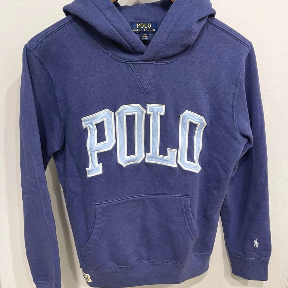 Boys Polo Ralph Lauren 100% Cotton Hoodie (L 14/16)